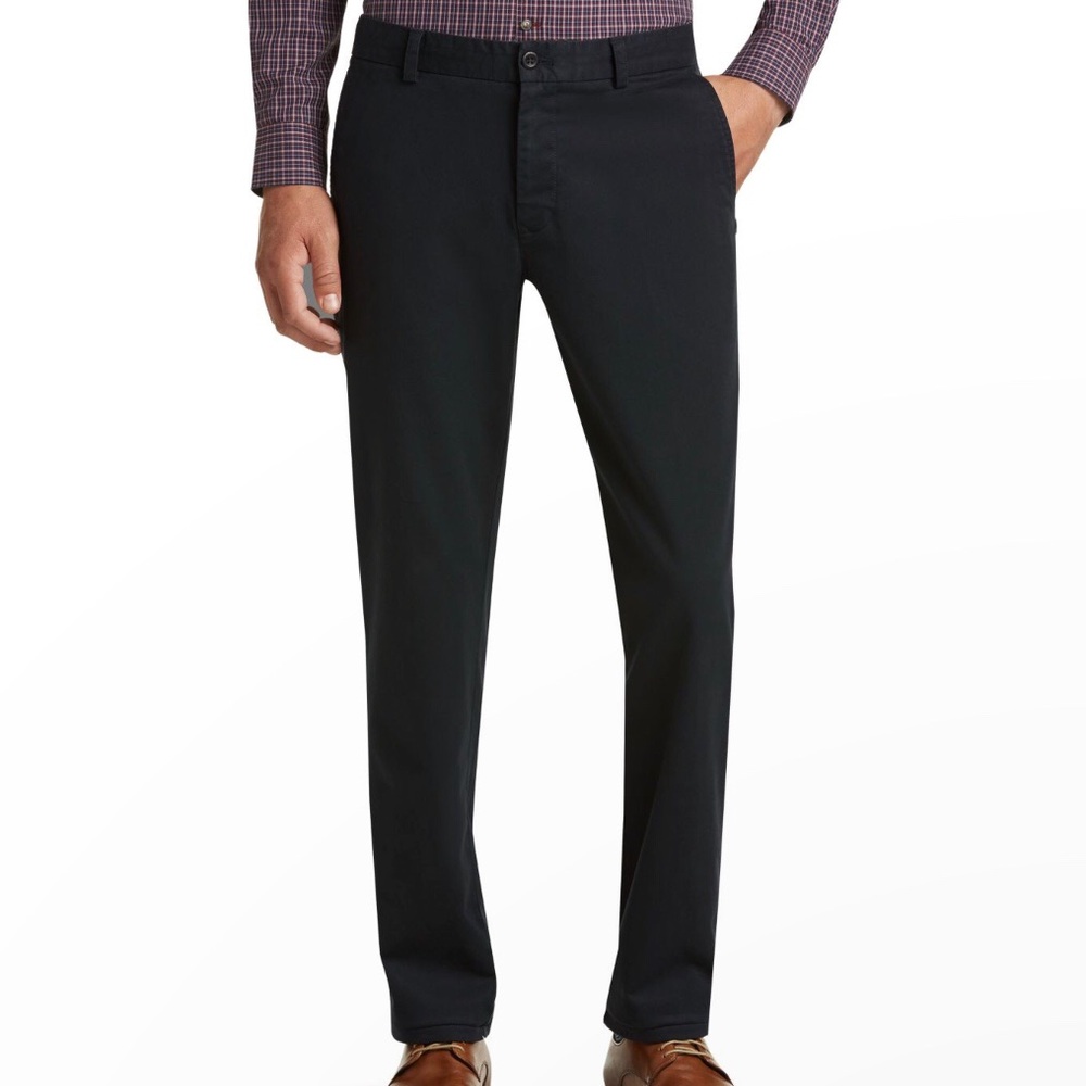 NWT Mens Jos A Bank 1905 Cotton Pants Dark Blue